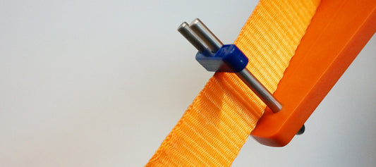 Electric strap winder rolling up small 25mm straps