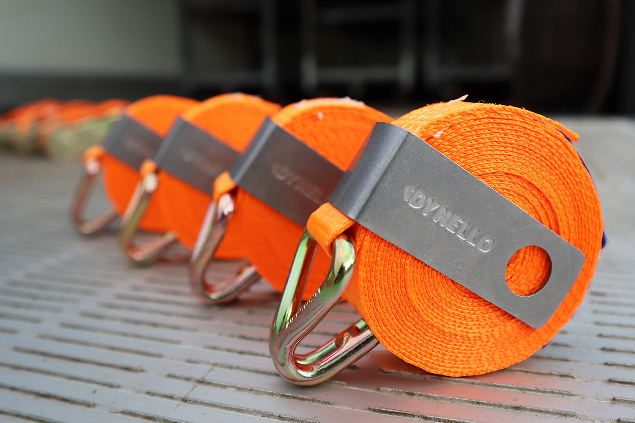 DYNELLO® Clip, 25 mm, Stainless Steel, Strap Clamp, Integrated Winder
