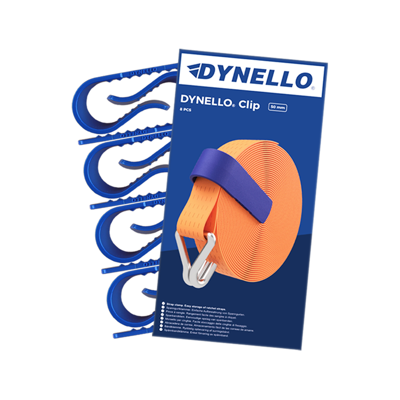 DYNELLO® Clip, 50 mm, Plastic, Strap Clamp