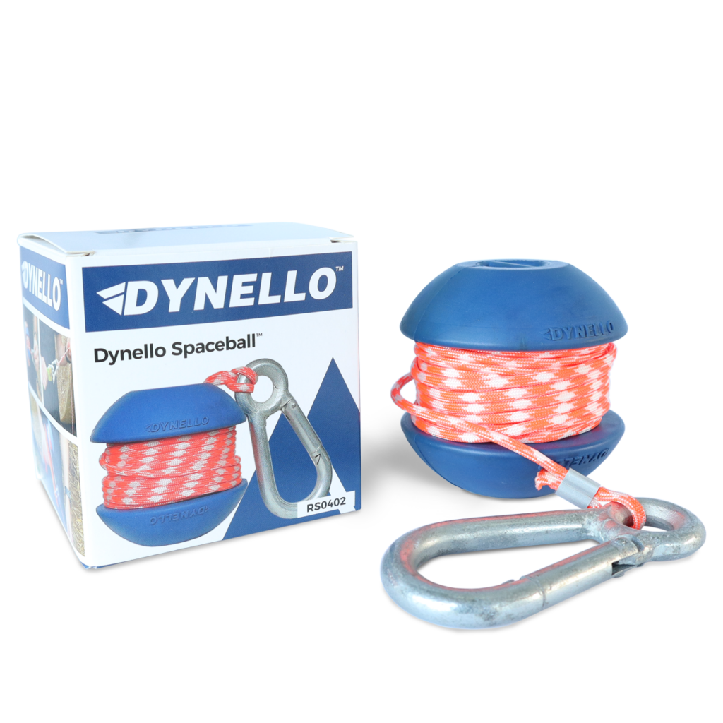Dynello Spaceball kast med surringsbånd