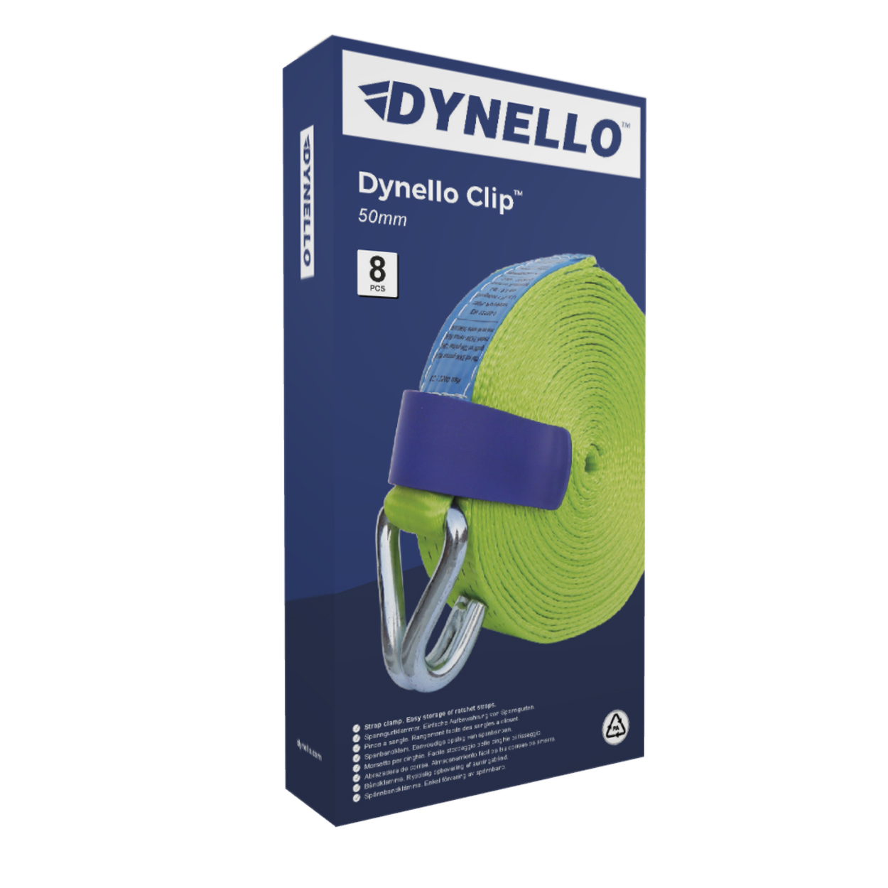 DYNELLO® Clip, 50 mm, Plastic, Strap Clamp